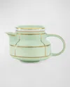 Ginori 1735 Colonna Diva Teapot With Cover In Green