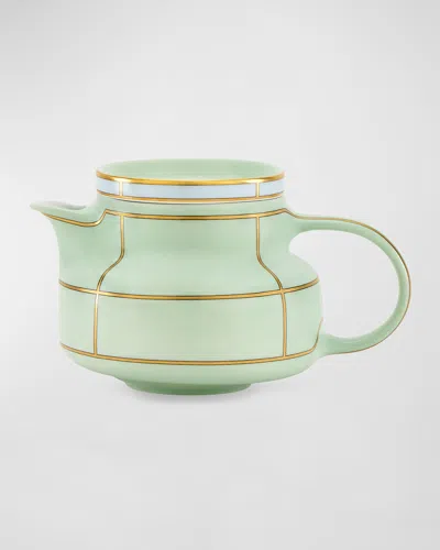 Ginori 1735 Diva Teapot, Verde In Green