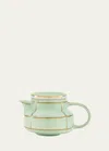 Ginori 1735 Colonna Diva Teapot With Cover In Diva Verde