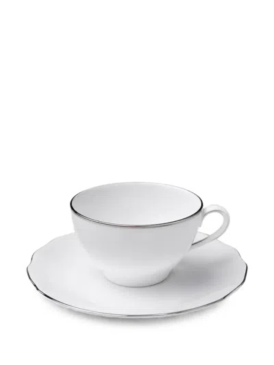 Ginori 1735 Duchessa Teacup And Saucer In White