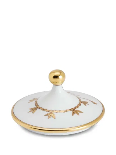 Ginori 1735 Empire Volière Mug Lid In Gold