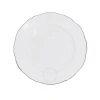 Ginori 1735 Flat Bread Plate Corona Platino In N/a