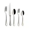 Ginori 1735 Flora 5 Piece Flatware Place Setting In Silver