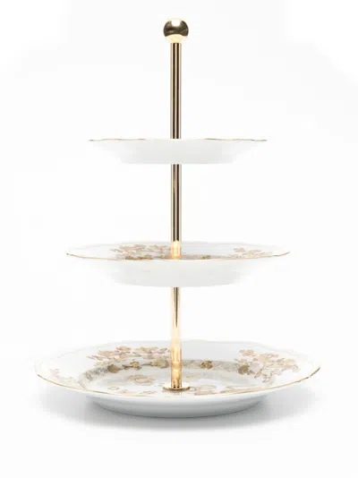 Ginori 1735 Floral Three-level Tableware In White