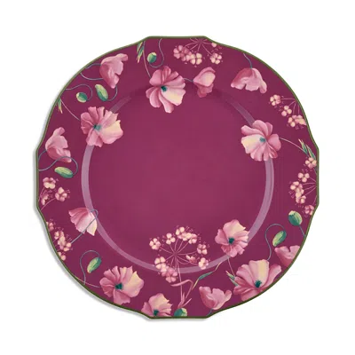 Ginori 1735 Florenza Duchessa Charger Plate In Pink