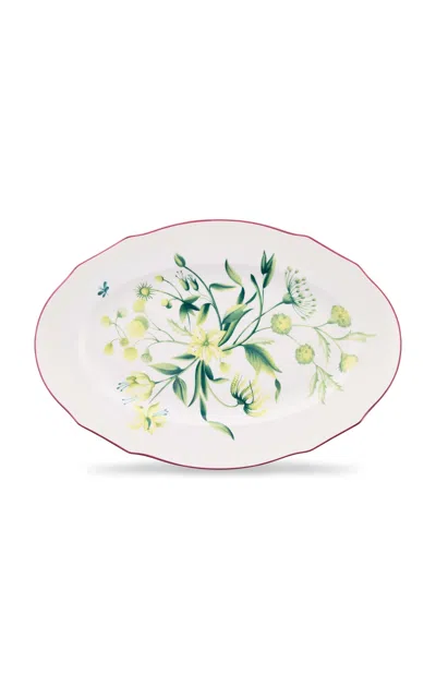 Ginori 1735 - Florenza Duchessa Oval Platter - Print In Animal Print