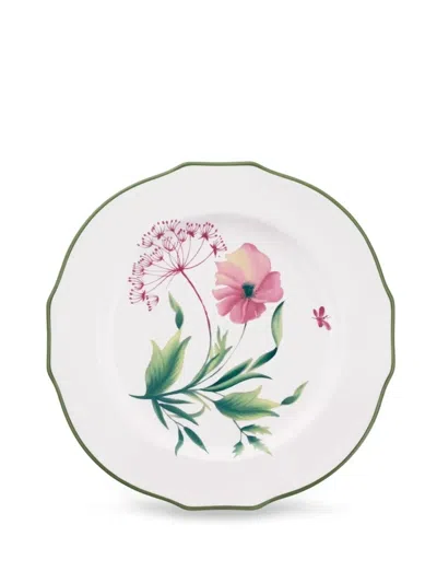 Ginori 1735 Florenza Floral-print Plate In Multi