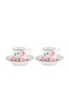 Ginori 1735 - Florenza Impero Coffe Set - Print In Pink
