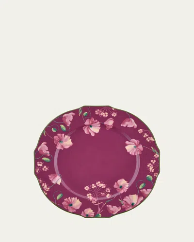 Ginori 1735 Florenza Malva Charger Plate In Pink
