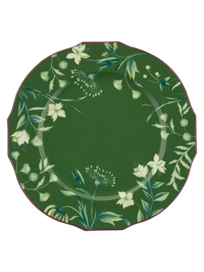 Ginori 1735 Florenza Porcelain Charger Plate In Green
