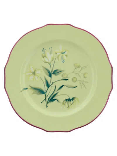 Ginori 1735 Florenza Porcelain Dessert Plate In Green