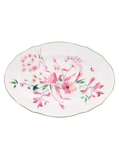 Ginori 1735 Florenza Porcelain Oval Platter In Multi