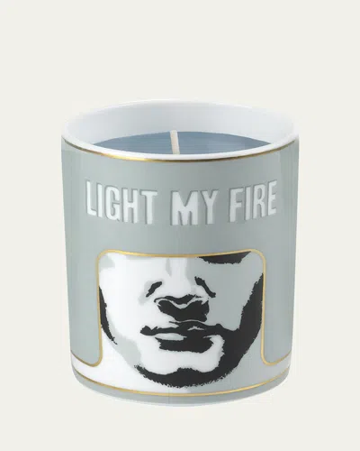 Ginori 1735 Il Favorito Musk Road Candle In Blue