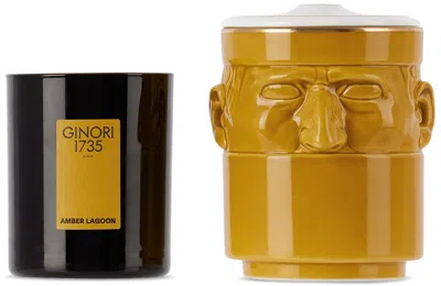 Ginori 1735 Il Seguace Amber Lagoon Candle, 190 G