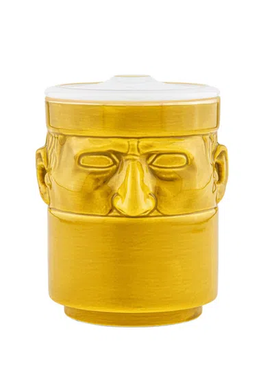 Ginori 1735 Il Seguace Candle Holder In Gold