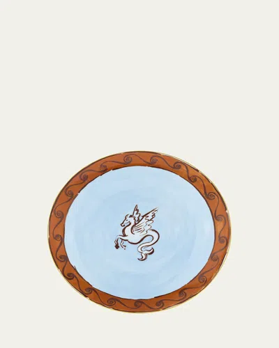 Ginori 1735 Il Viaggio Di Nettuno Charger Plate In Brown