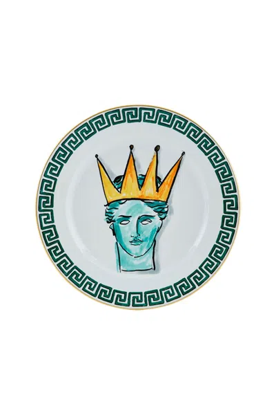 Ginori 1735 'il Viaggio Di Nettuno' Dessert Plate In Multi