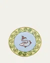 Ginori 1735 Il Viaggio Di Nettuno Flat Bread Plate In Multi