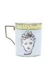 Ginori 1735 Il Viaggio Di Nettuno Luna Porcelain Mug In White