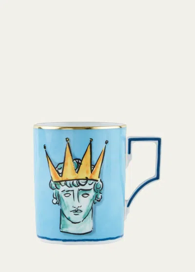 Ginori 1735 Il Viaggio Di Nettuno Mug, Blue