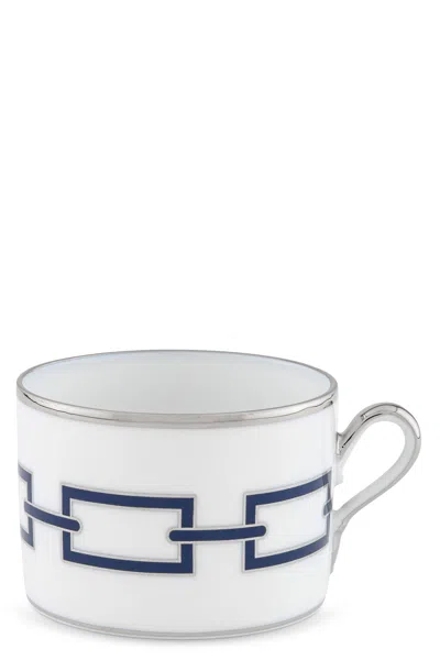 Ginori 1735 'impero Catene' Tea Cup 220 Cc In Blue