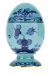 Ginori 1735 Iris Egg In Blue