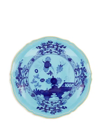 Ginori 1735 Oriente Italiano Charger Plate In Blue