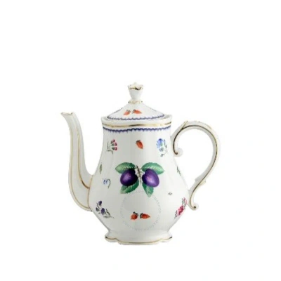Ginori 1735 Italian Fruit Coffeepot With Cover