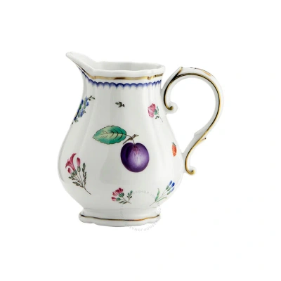 Ginori 1735 Italian Fruit Milk Jug In Gold