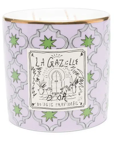 Ginori 1735 La Gazelle Candle (1379g) In Purple