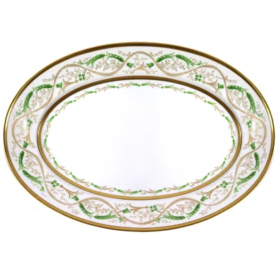 Ginori 1735 La Scala Oval Flat Platter In N/a