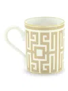 Ginori 1735 Labirinto By Gio Ponti Impero Mug In Gold