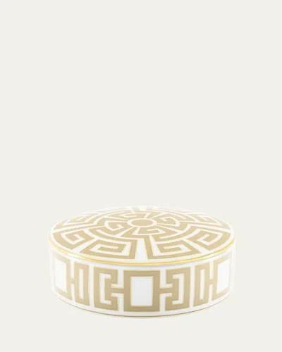 Ginori 1735 Labirinto Cachemire Round Trinket Box