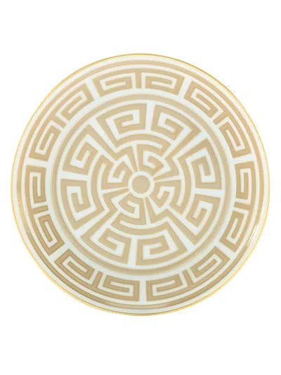 Ginori 1735 Labirinto Cachemire Tea Saucer In Brown