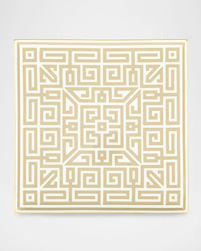 Ginori 1735 Labirinto Cachemire Vide Poche Square Plate
