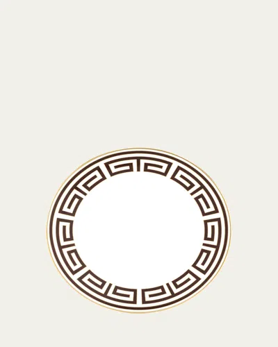 Ginori 1735 Labirinto Ebano Charger Plate In Brown