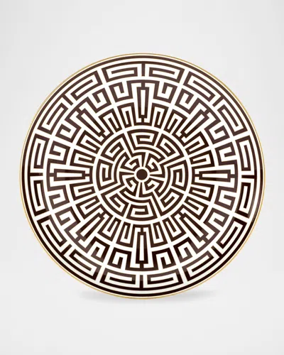 Ginori 1735 Labirinto Ebano Charger Plate, Venezia Shape