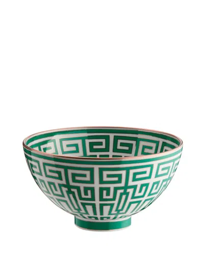 Ginori 1735 Labirinto Gio Ponti Bowl In Green