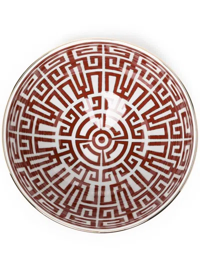 Ginori 1735 Labirinto Gio Ponti Bowl In Gold