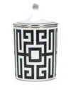 Ginori 1735 Labirinto-motif Porcelain Candle (284g) In Pattern