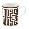 Ginori 1735 Labirinto Mug In Black