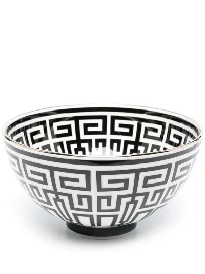 Ginori 1735 Labirinto Nero Bowl 11 Cm In Schwarz