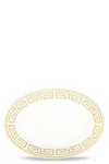 Ginori 1735 'labirinto' Oval Tray In Sand
