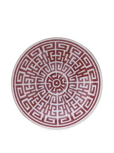 Ginori 1735 Labirinto Porcelain Bowl (28cm) In Red