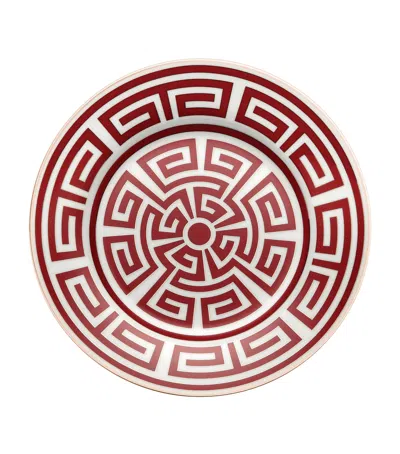Ginori 1735 Labirinto Scarlatto Dessert Plate In Multi