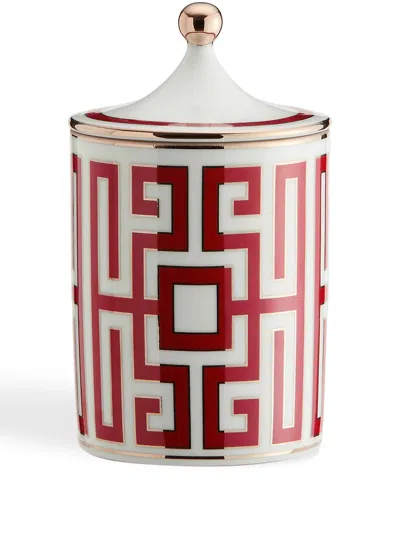Ginori 1735 Labirinto Scented Candle (300g) In Red
