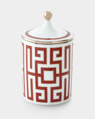 Ginori 1735 Labirinto Scarlatto Candle In Red