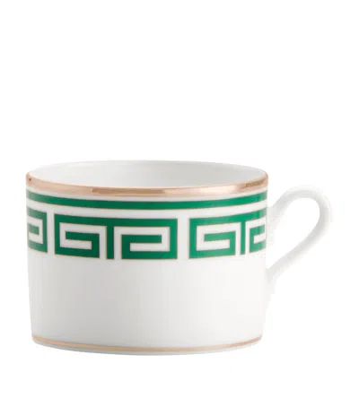 Ginori 1735 Labirinto Teacup In Green