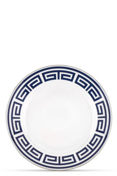 Ginori 1735 'labyrinth' Flat Plate ⌀ 28 Cm In Blue