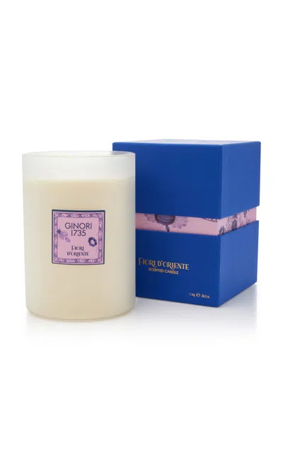 Ginori 1735 Large Scented Candle In Blue